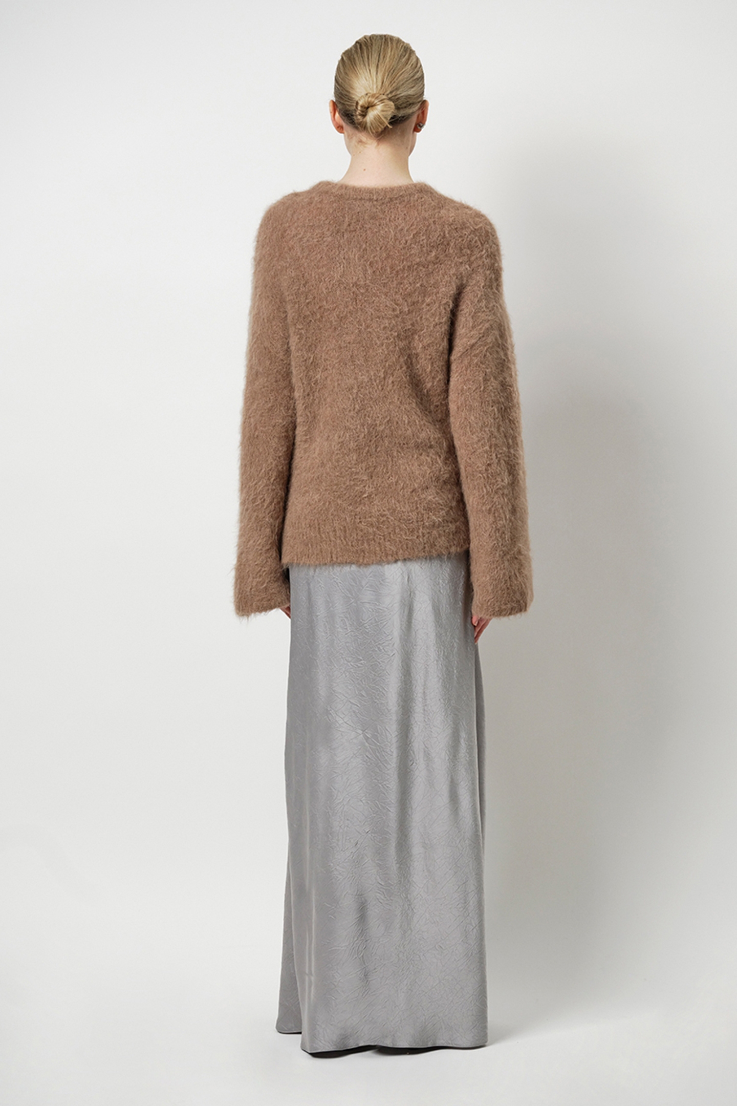 ADDAX CREWNECK SWEATER HAZELNUT HAZE 2