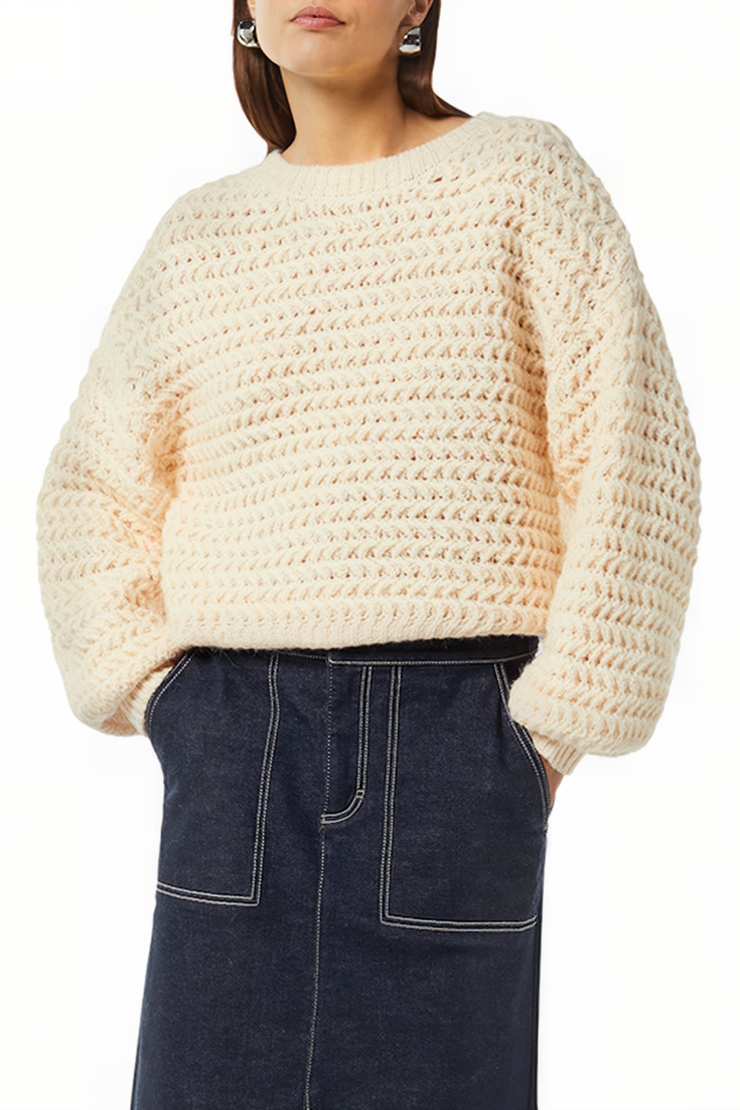 COMMA PULLOVERS OFF WHITE 1