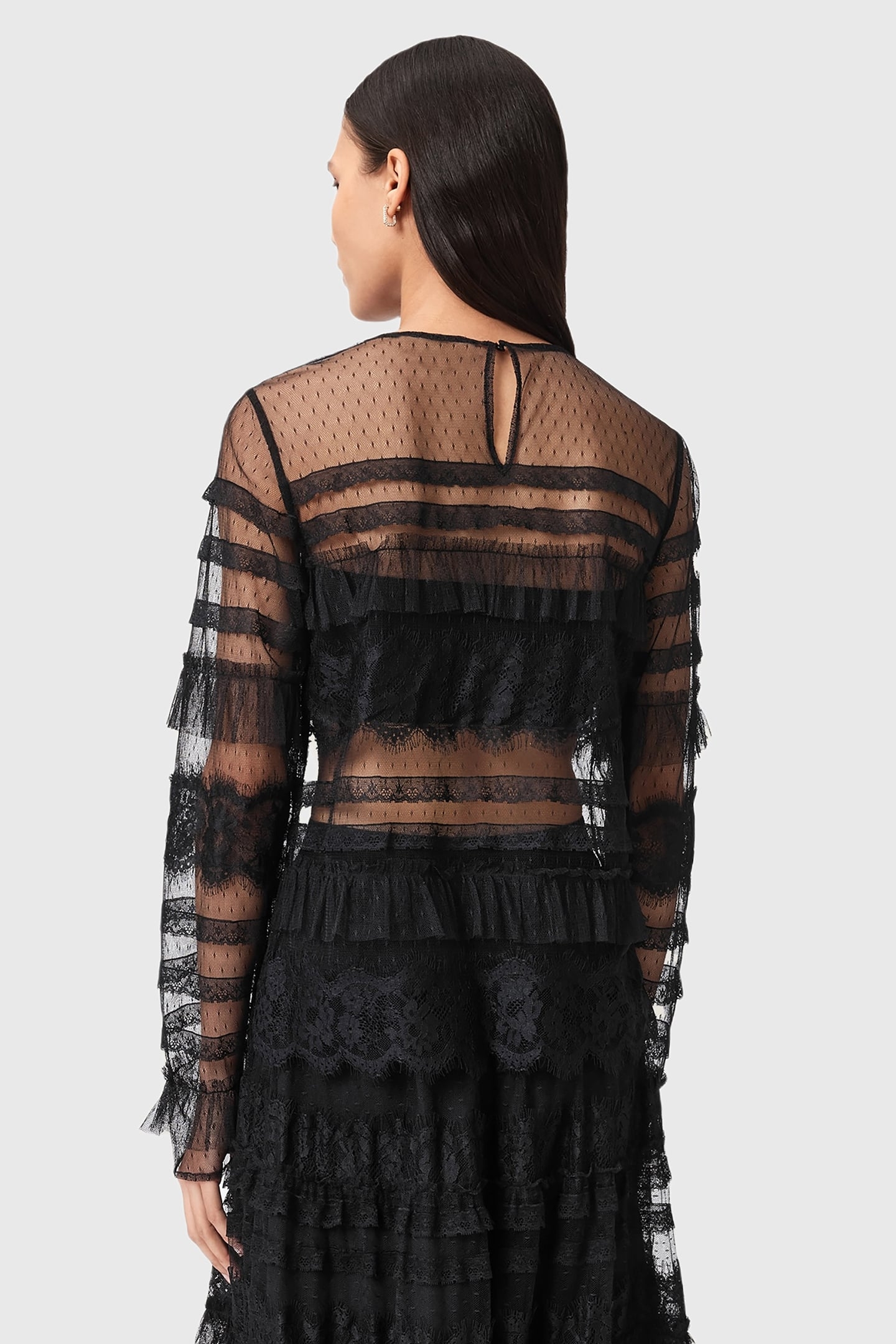ARLEA TULLE TOP BLACK 5
