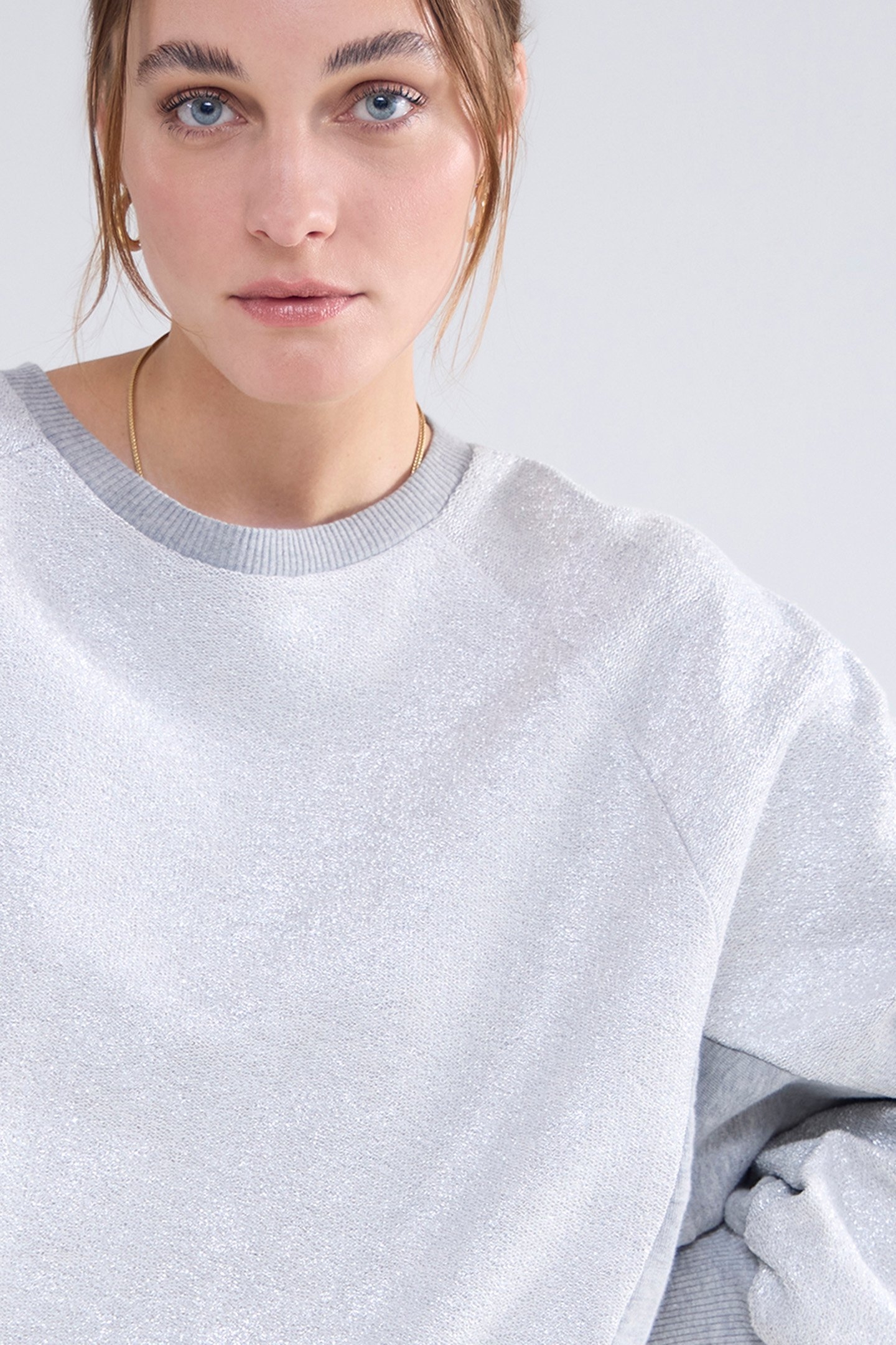 LOOSE FIT COATED SWEAT GREYS 7