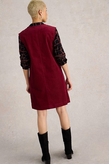 MAPLE CORD PINNY DARK RED 2