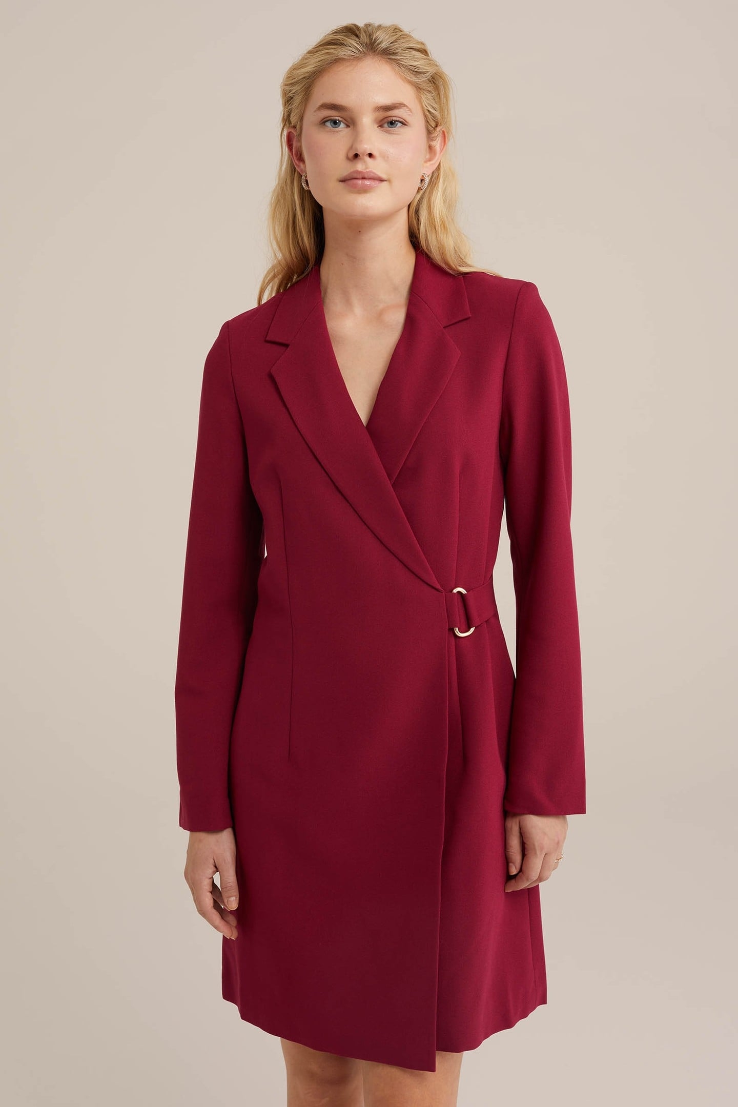 DRESS SHORT VINTAGE RED 1