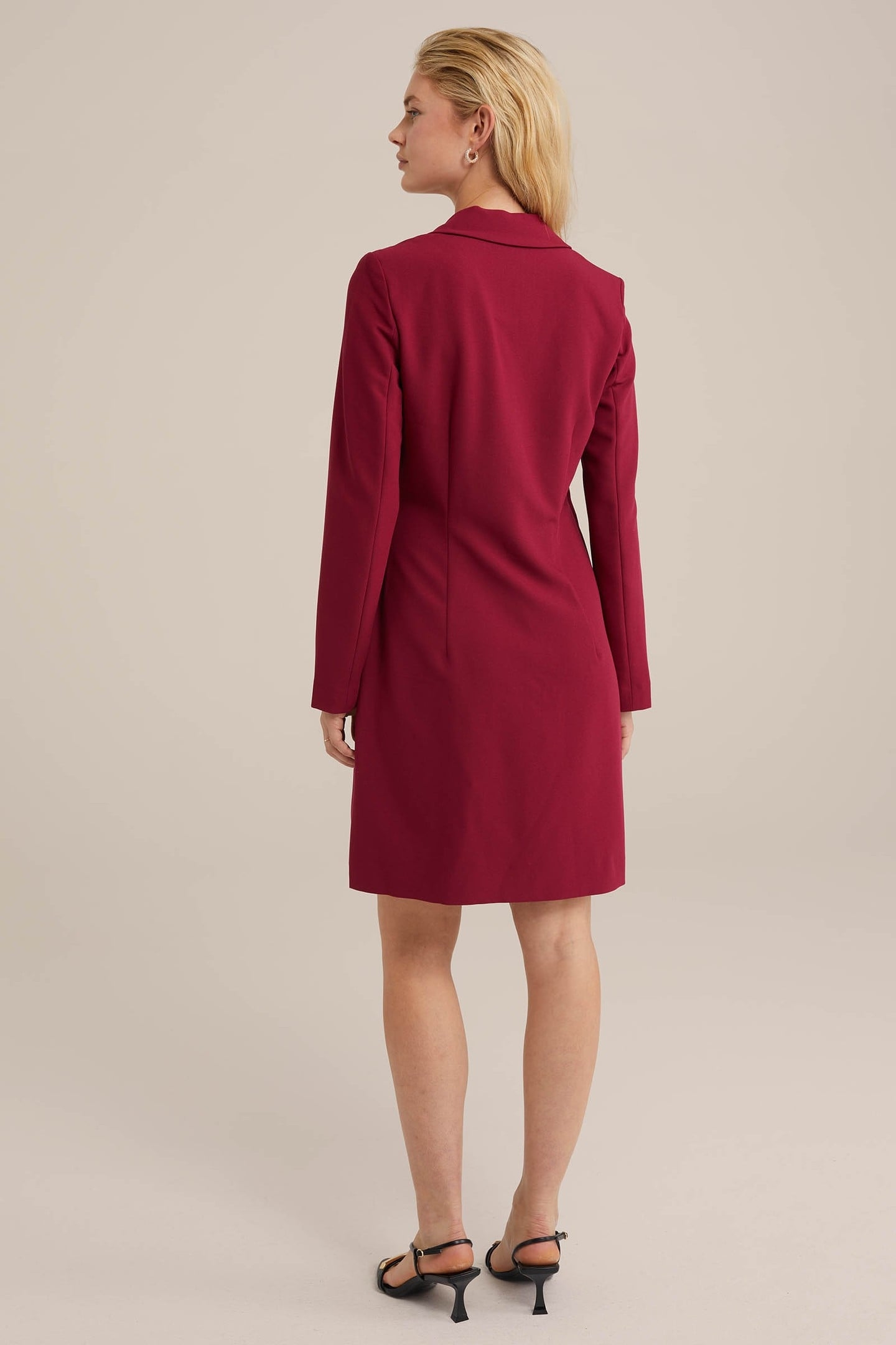 DRESS SHORT VINTAGE RED 4