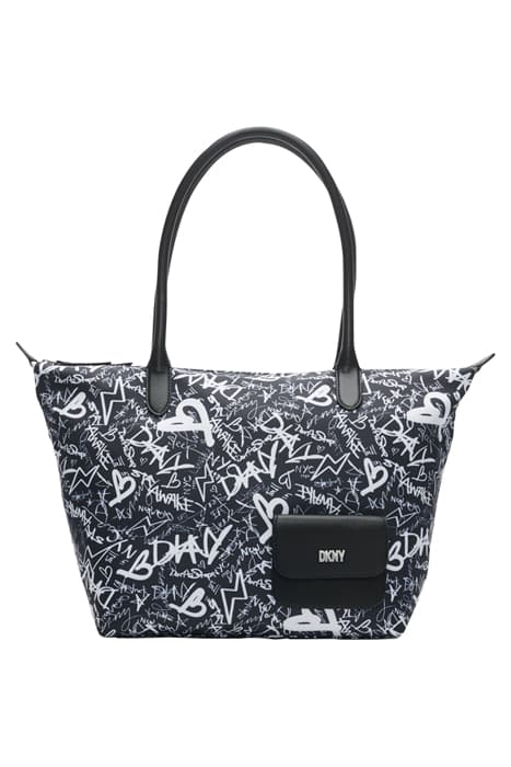 LIVVY - TOTE BLACK/WHITE by DKNY