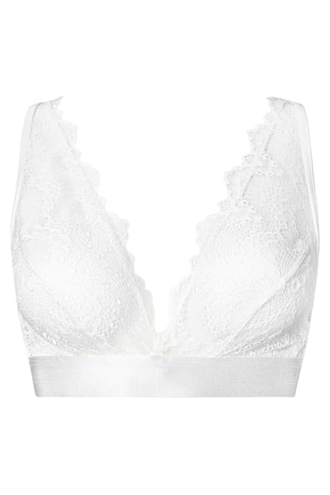 LACE PLUNGE BRALETTE OFF WHITE by Understatement