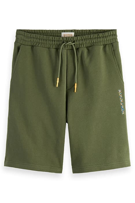 SWEAT SHORT IN ORGANIC COTTON LIZZARD by Scotch & Soda