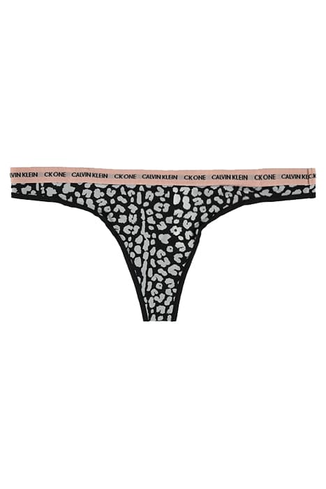 THONG, W1I RUSH PRINT_COUNTRYSIDE PINK WB by Calvin Klein