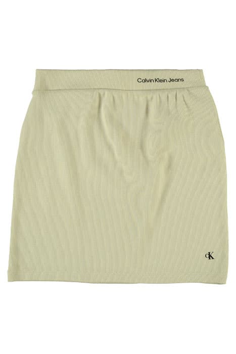 IRREGULAR RIB SKIRT MUSLIN by Calvin Klein