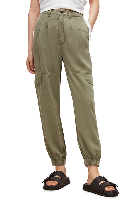 LIRA TROUSERS KHAKI GREEN by AllSaints