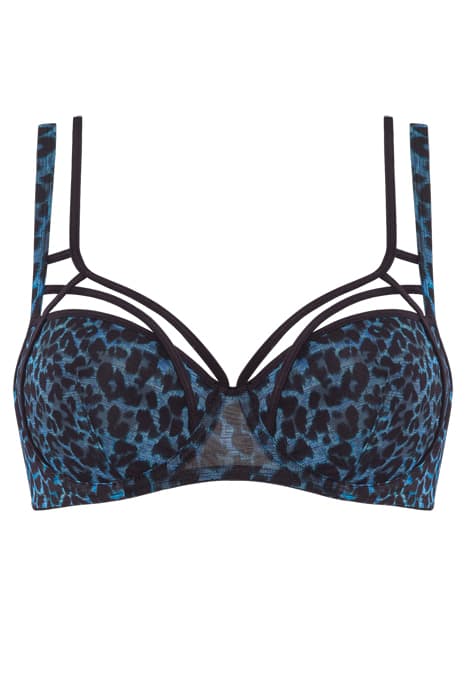 THE ART OF LOVE BLACK LEOPARD AND BLUE by Marlies Dekkers