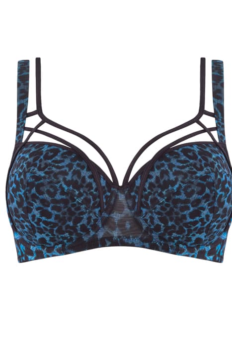 THE ART OF LOVE BLACK LEOPARD AND BLUE by Marlies Dekkers