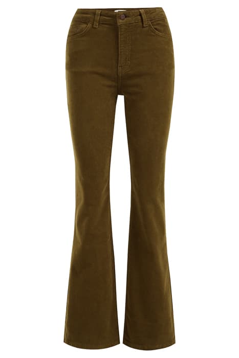 TROUSER OLIVE GREEN by WE Fashion