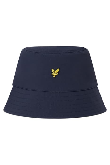 RIPSTOP REVERSIBLE BUCKET HAT DARK NAVY/ BARRACK BLUE by Lyle & Scott