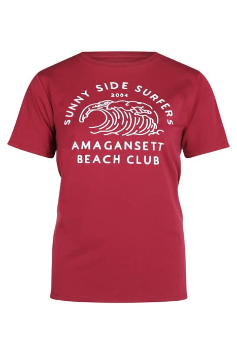 WAVE TEE RED by Steppin' Out