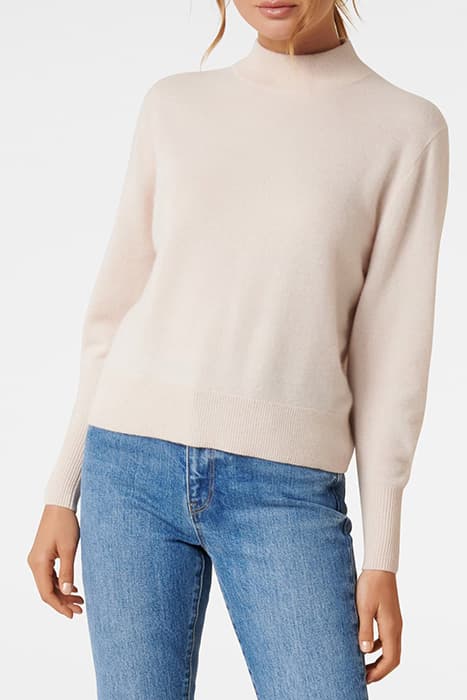 SASHA CASHMERE JUMPER SOFT OATMEAL by Forever New