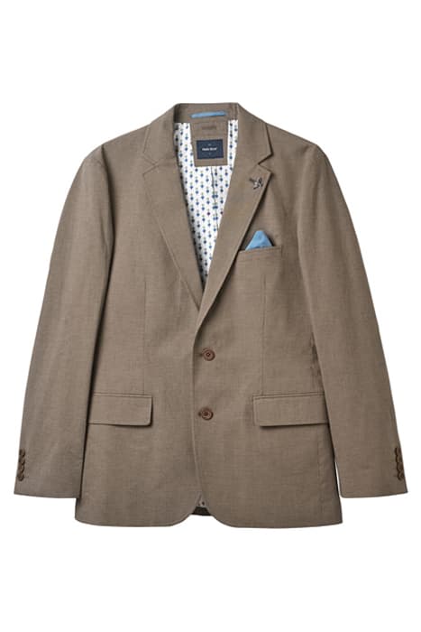 AKELEY PUPPYTOOTH BLAZER BROWN by White Stuff