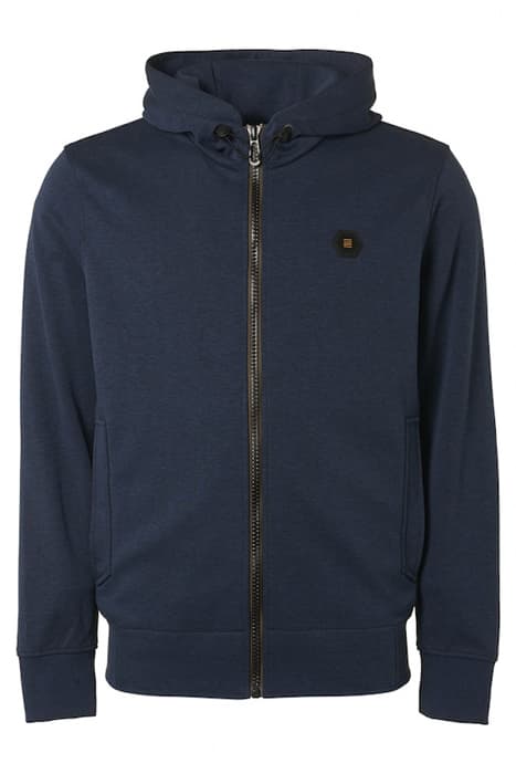 SWEATER FULL ZIPPER HOODED INK by No Excess