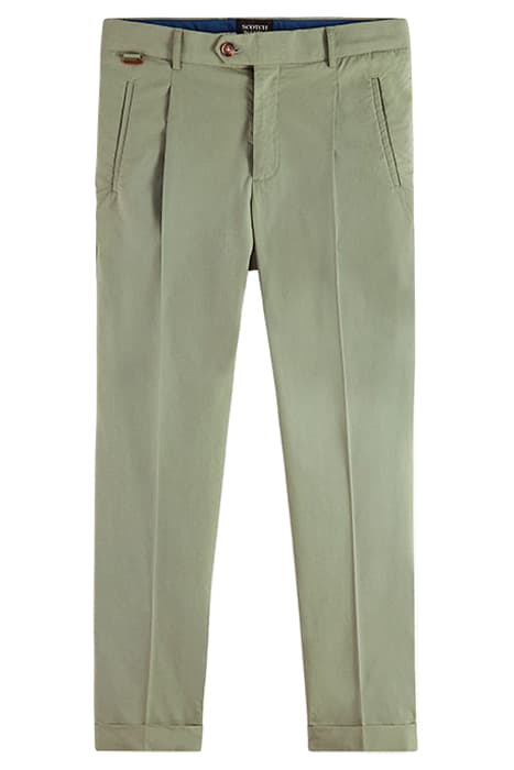 BLAKE- DRESSED POPLIN CHINO ARMY by Scotch & Soda