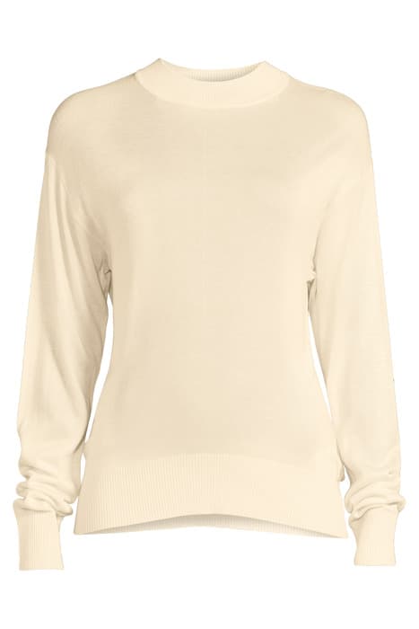 CREW-NECK RELAXED-FIT SWEATER VANILLA by Scotch & Soda