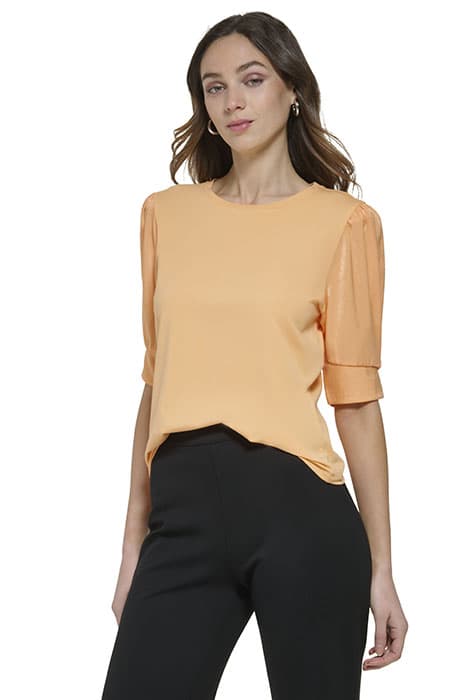 WOMENS KNIT TOP CANTELOP by DKNY