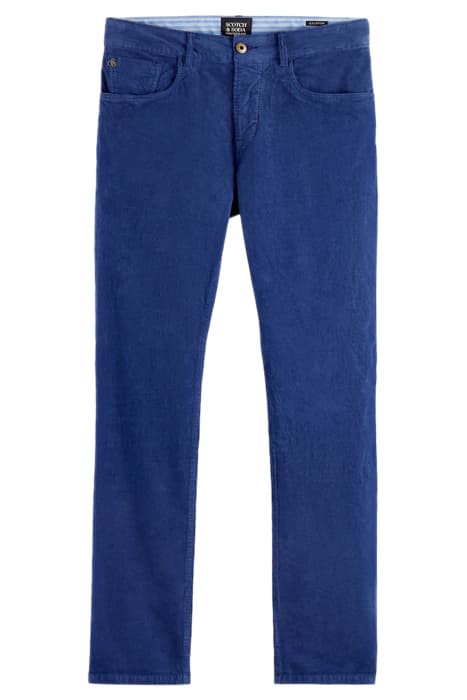 RALSTON - FINE CORDUROY 5-POCKET PANTS MARINE by Scotch & Soda