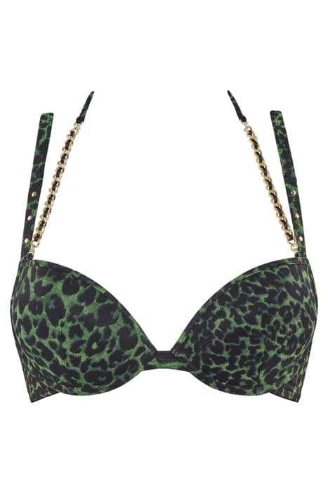 RHAPSODY BLACK GREEN LEOPARD by Marlies Dekkers