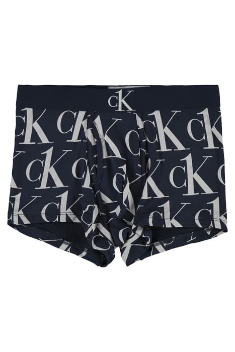 TRUNK PLUSH CK1 PRINT BLUE SHADOW by Calvin Klein