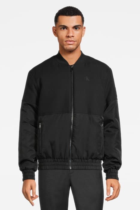 EO/ MIX MEDIA BOMBER CK BLACK by Calvin Klein