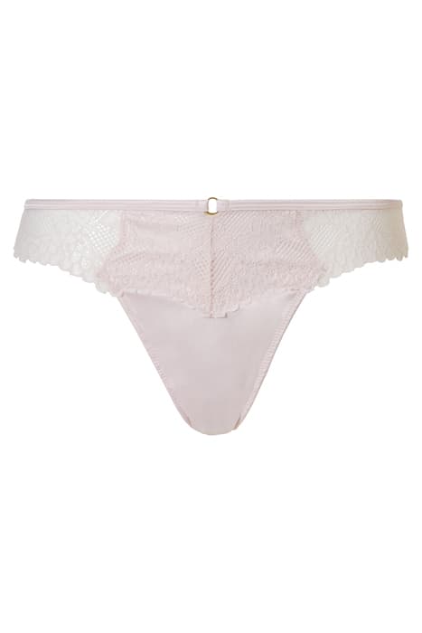 CO BO. THONG SATIN LACE SUGAR PINK by Livera