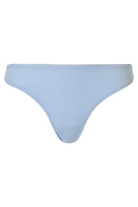 CO BO. THONG STRING ZIGZAG ARTIC BLUE by Livera