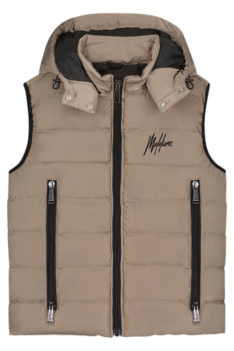 MALELIONS MEN TRAVIS BODYWARMER 2.0 BEIGE by Malelions