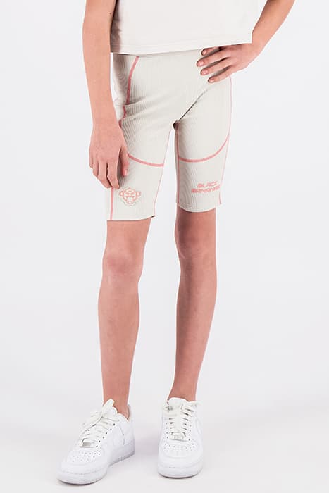 TYRA CYCLE SHORTS LIGHT GREY by Black Bananas