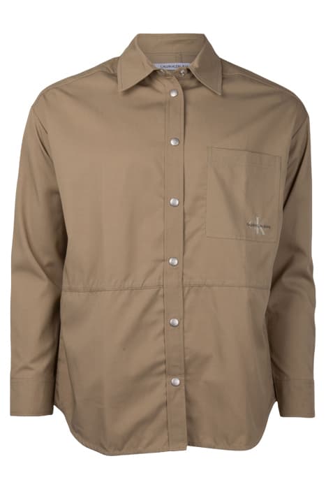 OVERSHIRT TRAVERTINE by Calvin Klein