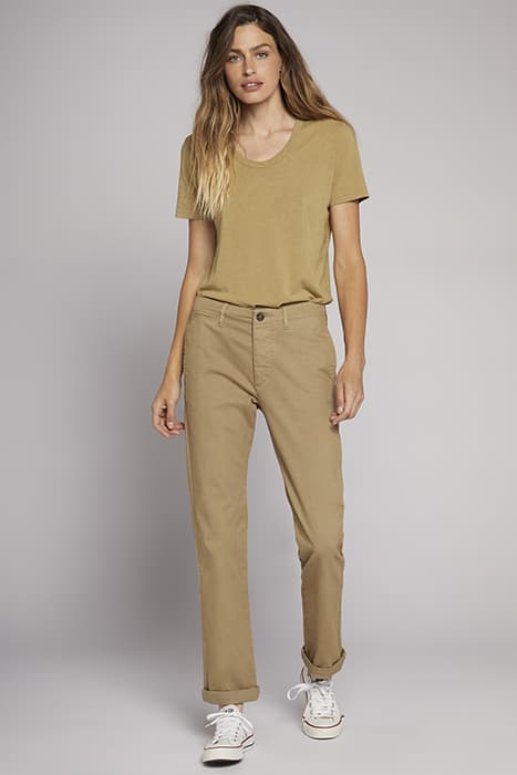 THE CAPTAIN RELAXED CHINO KHAKI by Current/Elliott