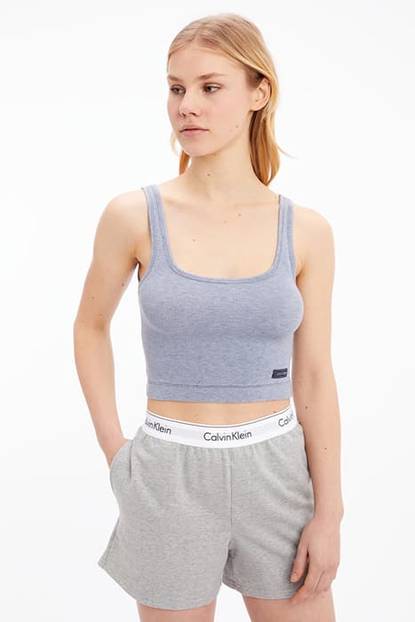 TANK BLUE CHAMBRAY HEATHER by Calvin Klein