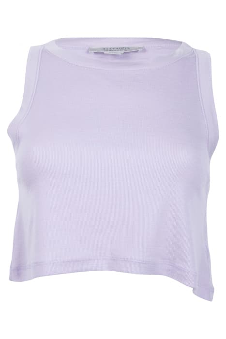 RINA CROPPED TANK LAVENDER by AllSaints