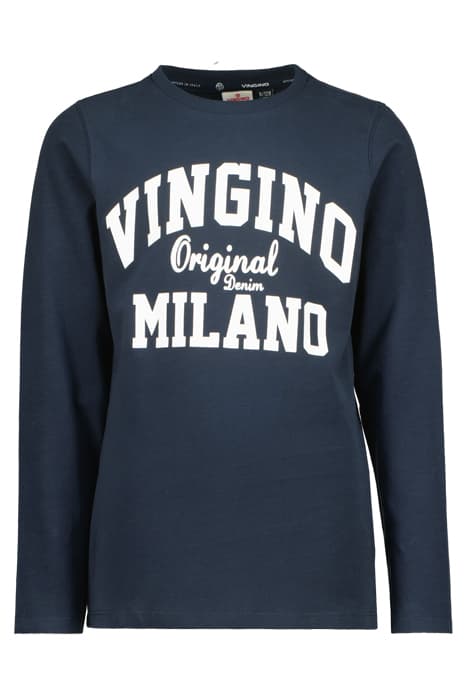 TSHIRT-CLASSIC-LOGO-RNLS MIDNIGHT BLUE by Vingino