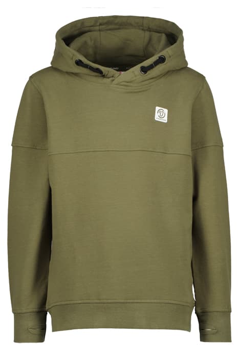 HOODY-BASIC-LOGO ARMY GREEN by Vingino