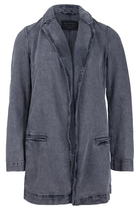 ALEIDA DENIM BLAZER ANTHRACITE by AllSaints