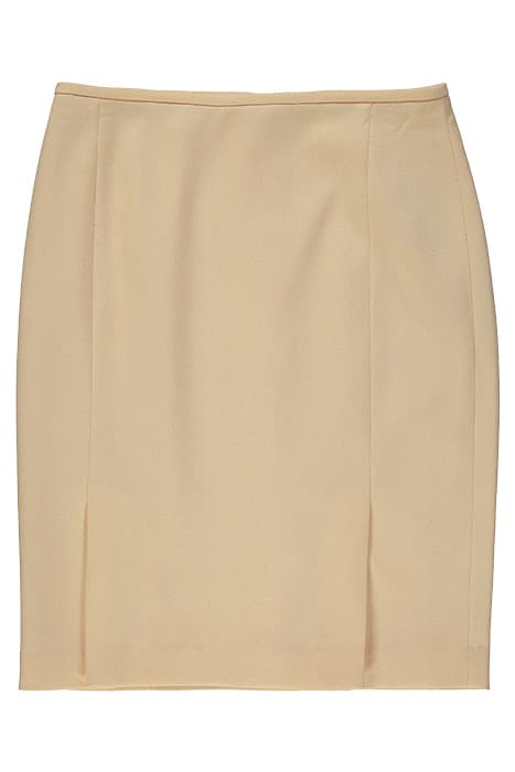 TWILL PLEAT FRONT SK PAPAYA/WHITE by Calvin Klein