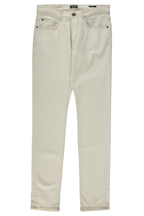 SLIM FIT 5 POCKET JEANS WHITE by River Woods