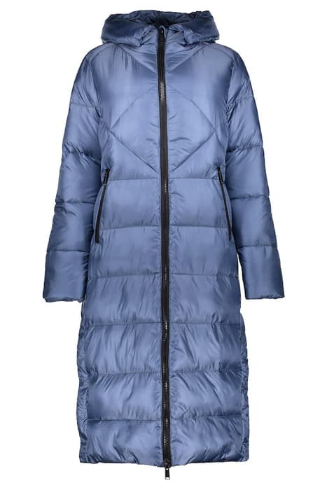 JACKET LONG QUILTED ECO-AWARE ICE BLUE by Geisha