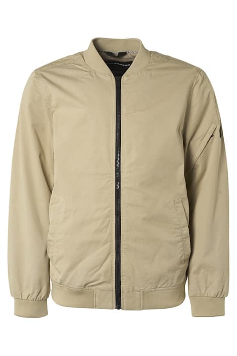 JACKET SHORT FIT BOMBER SAND by No Excess