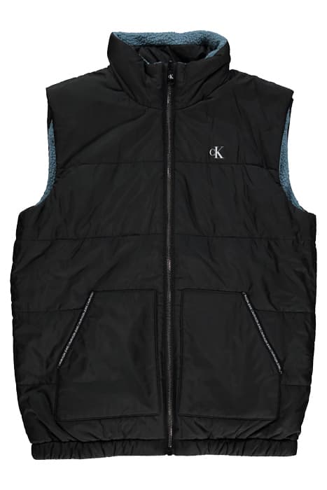 REVERSIBLE VEST CK BLACK by Calvin Klein