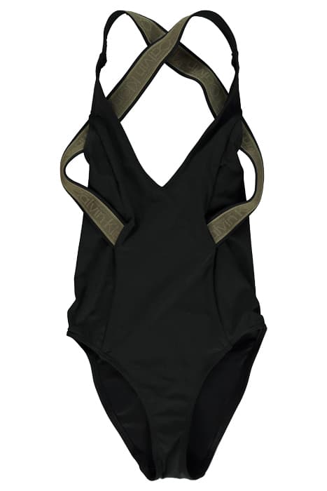 PLUNGE ONE PIECE PVH BLACK by Calvin Klein