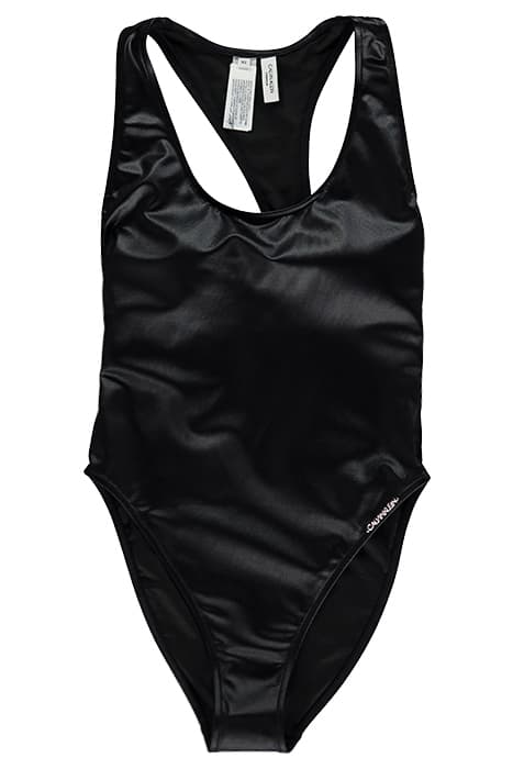 SCOOP BACK ONE PIECE Pvh Black by Calvin Klein