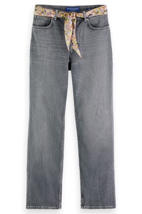 THE SKY STRAIGHT JEANS IN ORGANIC COTTON — SILVER HEART by Scotch & Soda