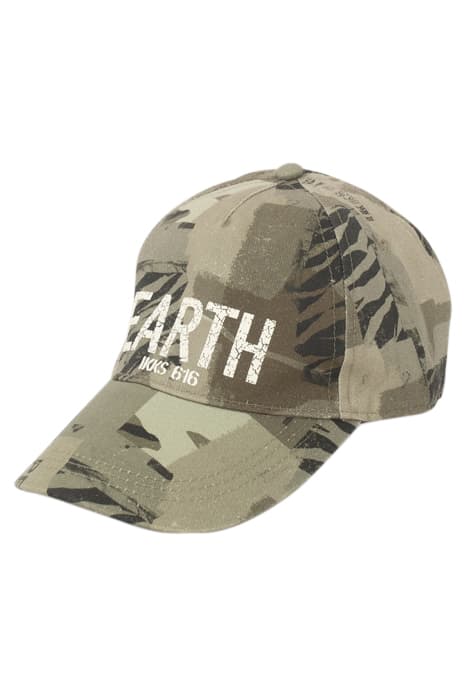 BOYS’ KHAKI CAMOUFLAGE PRINT CAP by IKKS