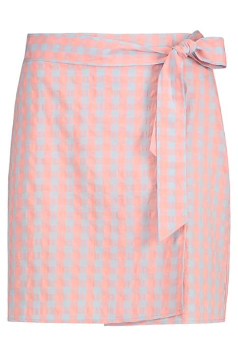 ENIDE CHECK SKIRT SUMMER PINK CHECK by Another Label