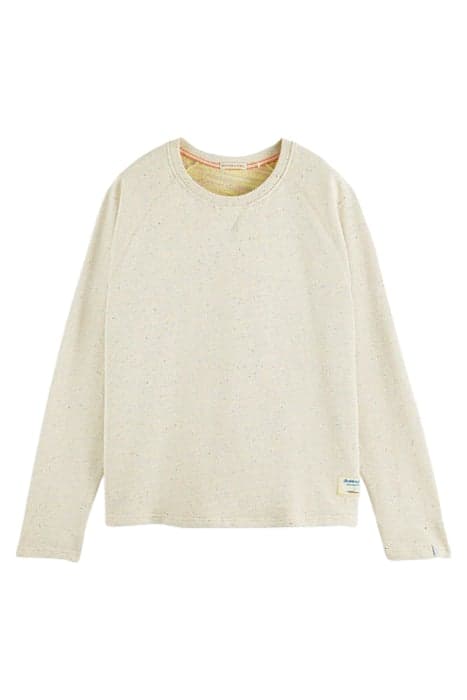 RAGLAN SPACE YARN RELAXED-FIT SWEATSHIRT COMBO A by Scotch & Soda